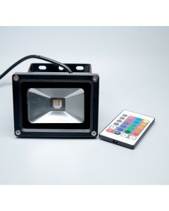 240 VAC RGB LED Flood Light c/w remote control